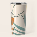 Minimal Line in Nature III Travel Mug Gallery Image 1