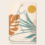 Minimal Line in Nature III Cutting Board Gallery Image 1