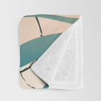 Minimal Line in Nature III Throw Blanket Gallery Image 3