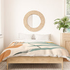 Minimal Line in Nature III Duvet Cover Gallery Image 3