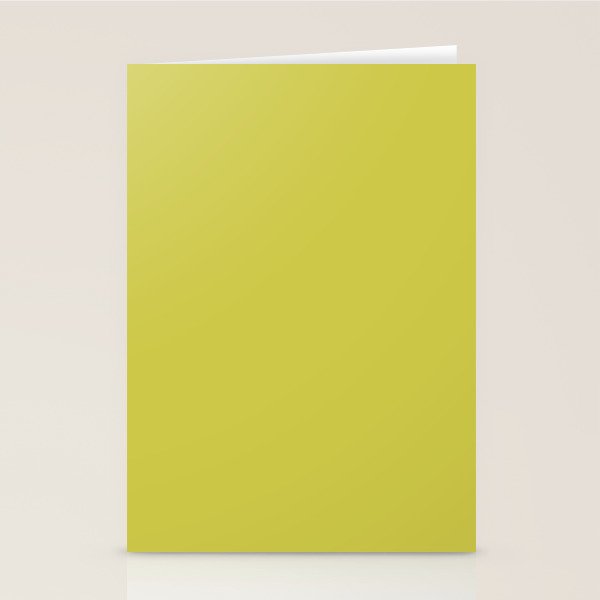 Cyber lime colour pattern  Stationery Card Gallery Image 2
