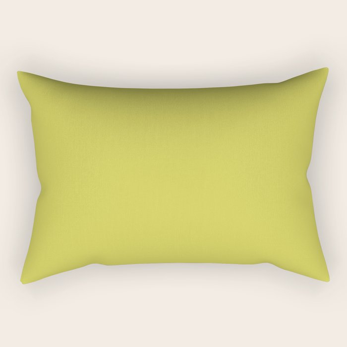 Cyber lime colour pattern  Rectangular Pillow Gallery Image 1