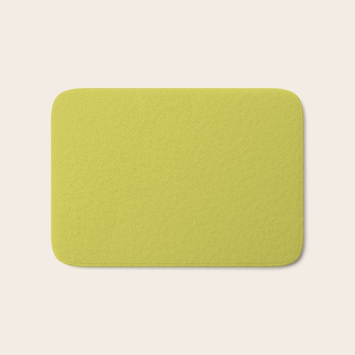 Cyber lime colour pattern  Bath Mat Gallery Image 1