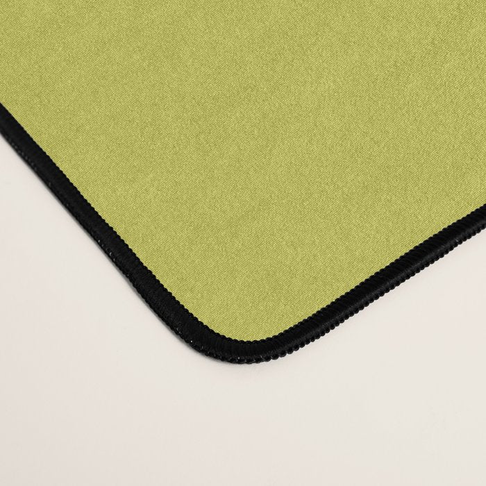 Cyber lime colour pattern  Desk Mat Gallery Image 4