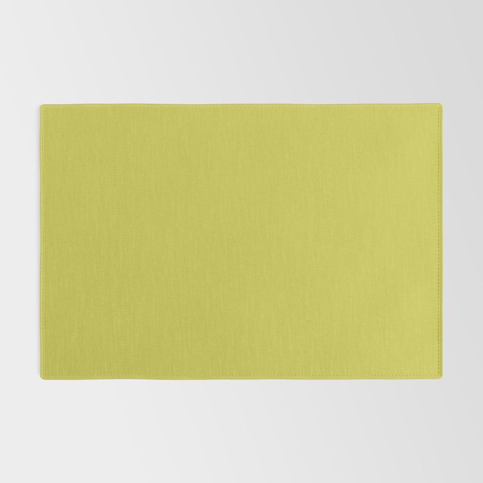 Cyber lime colour pattern  Rug Gallery Image 2