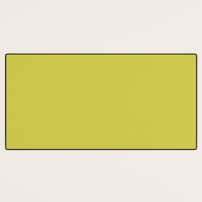 Cyber lime colour pattern  Desk Mat Gallery Image 3