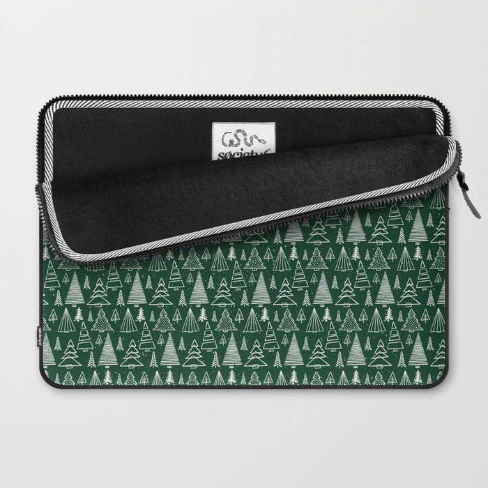 Holiday Pines Laptop Sleeve Gallery Image 2