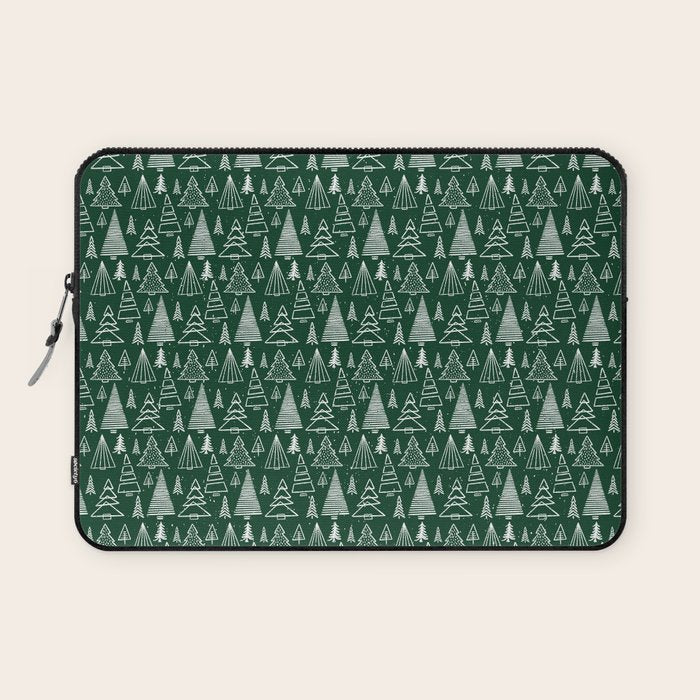Holiday Pines Laptop Sleeve Gallery Image 1