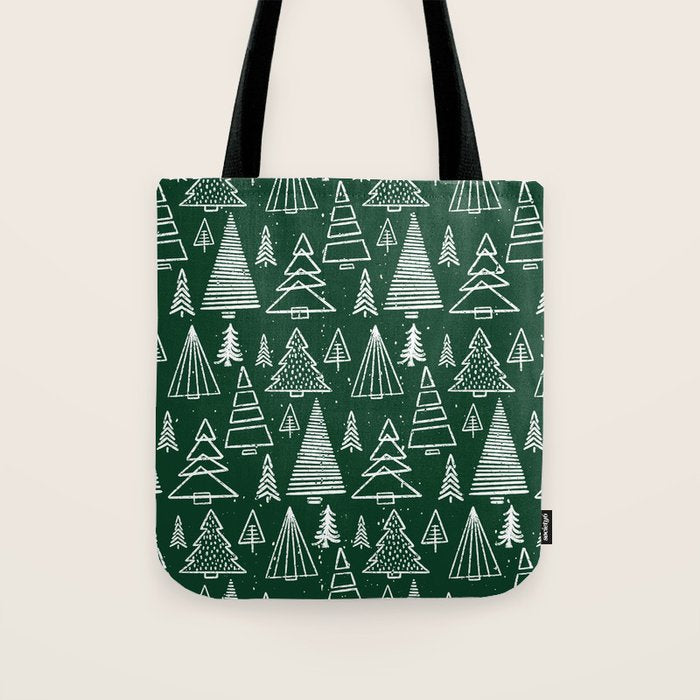 Holiday Pines Tote Bag Gallery Image 1