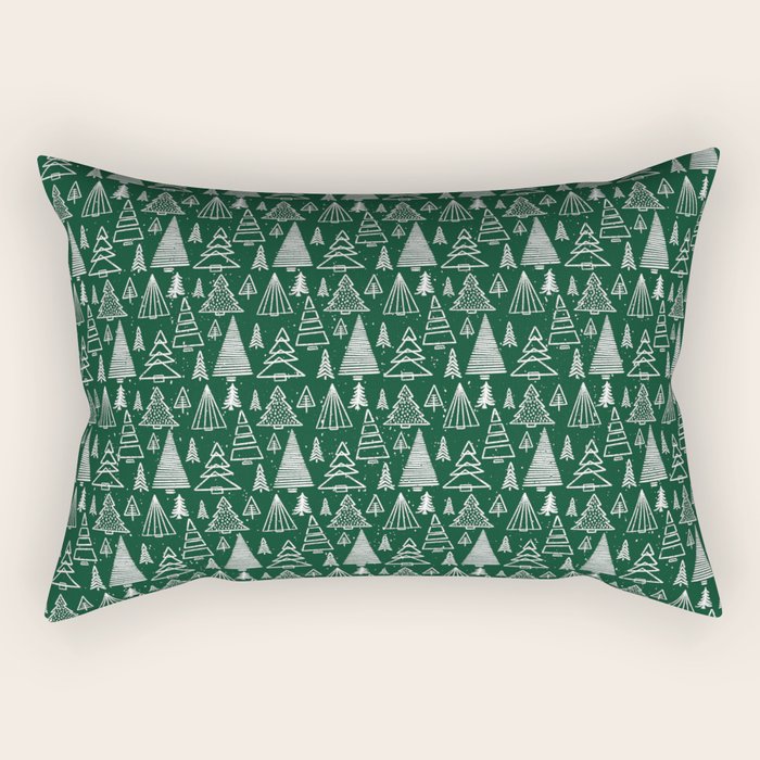 Holiday Pines Rectangular Pillow Gallery Image 1