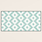 Taos - Turquoise  Desk Mat Gallery Image 3