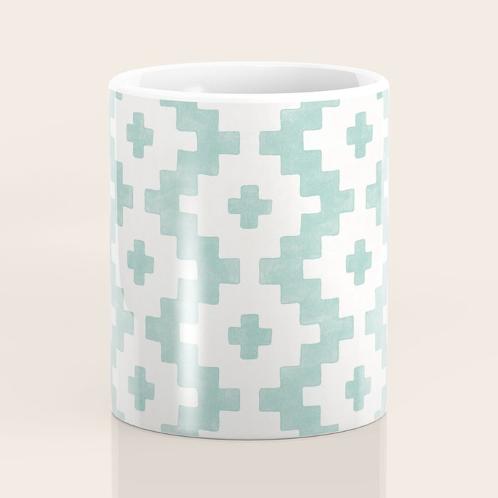 Taos - Turquoise  Coffee Mug Gallery Image 4