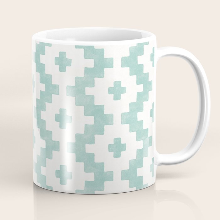 Taos - Turquoise  Coffee Mug Gallery Image 1