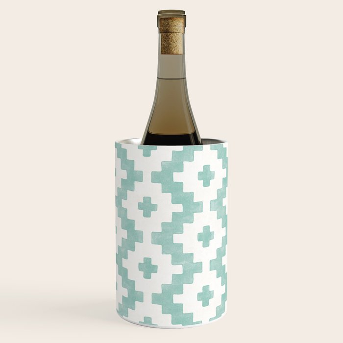 Taos - Turquoise  Wine Chiller Gallery Image 2