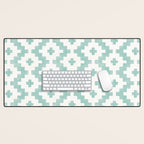 Taos - Turquoise  Desk Mat Gallery Image 1