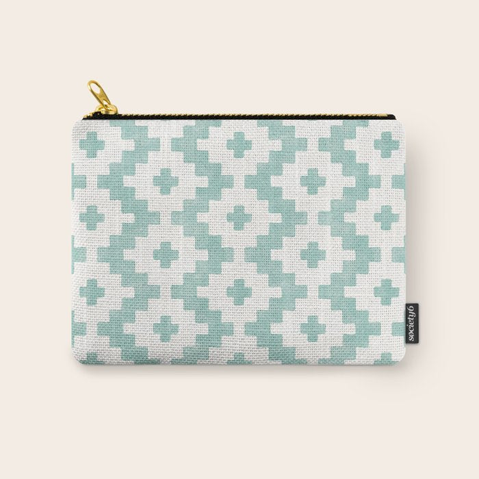 Taos - Turquoise  Carry All Pouch Gallery Image 1