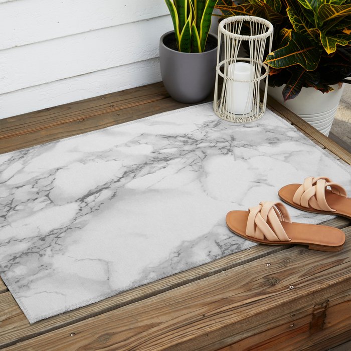Marble Outdoor Rug Gallery Image 2