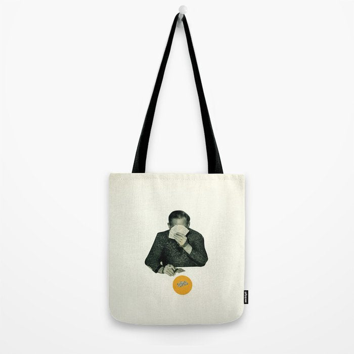 Poker Face Tote Bag Gallery Image 2