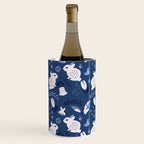 Rabbits and Flowers 003 Wine Chiller Gallery Image 2