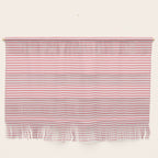 Pink Stripes Ultra Fine Stripe Narrow Pinstripe Pattern Wall Hanging Gallery Image 1