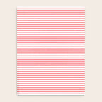 Pink Stripes Ultra Fine Stripe Narrow Pinstripe Pattern Notebook Gallery Image 4