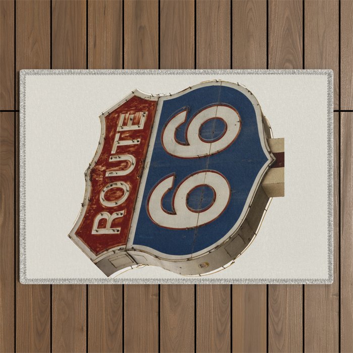 U.S. Route 66  Outdoor Rug Gallery Image 1
