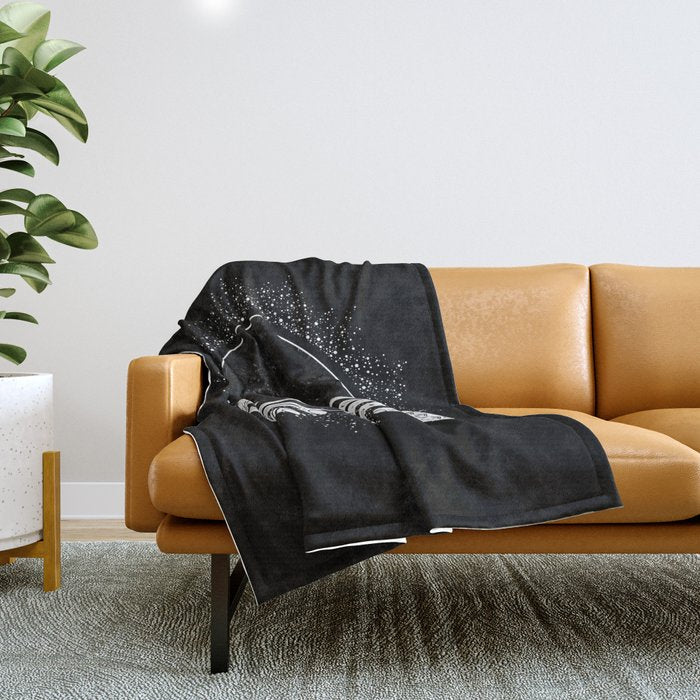New Moon Throw Blanket Gallery Image 1