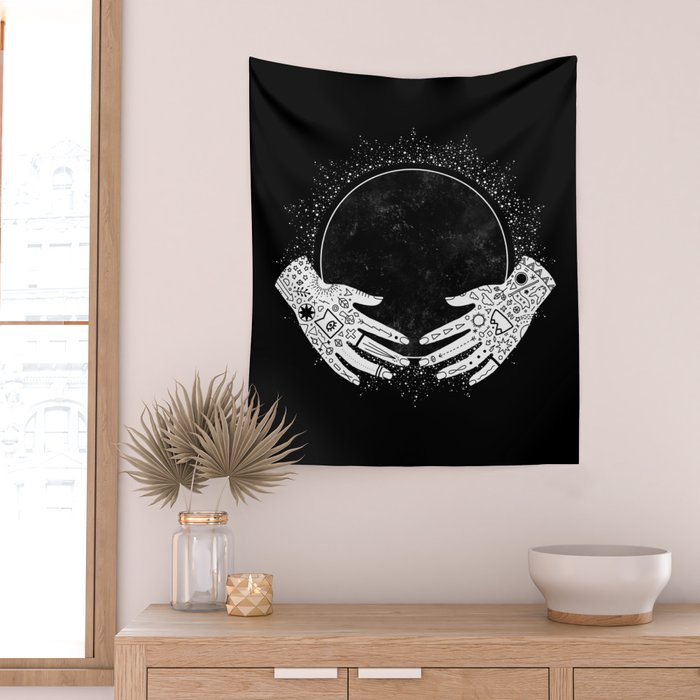 New Moon Wall Tapestry Gallery Image 2