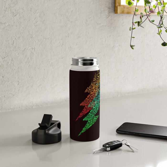 Electro music Water Bottle Gallery Image 4