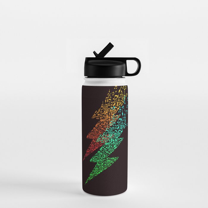 Electro music Water Bottle Gallery Image 1