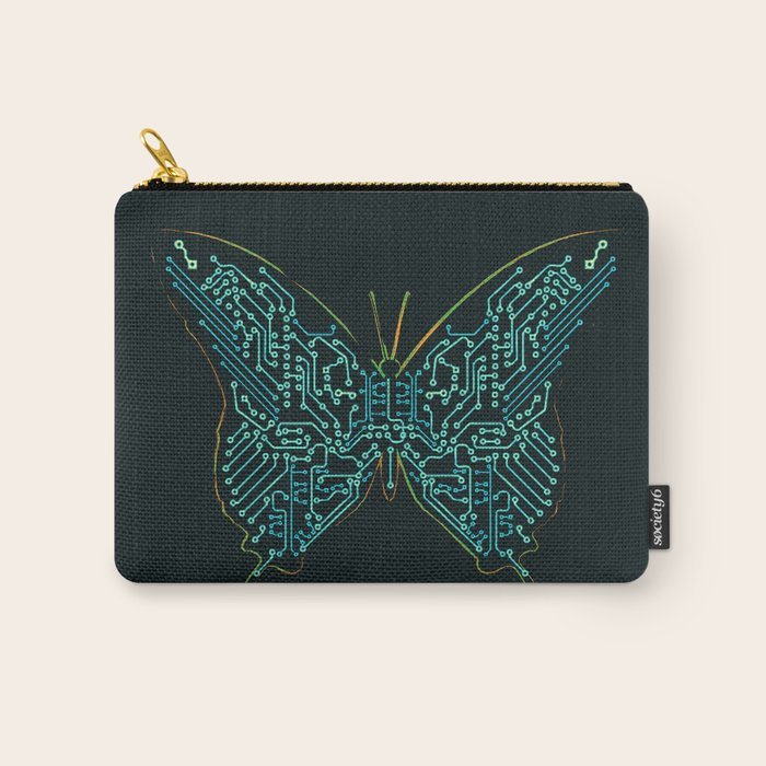 Mechanical Butterfly Carry All Pouch Gallery Image 1