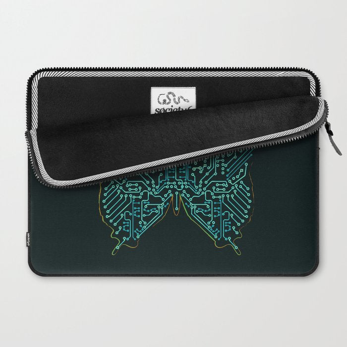 Mechanical Butterfly Laptop Sleeve Gallery Image 2