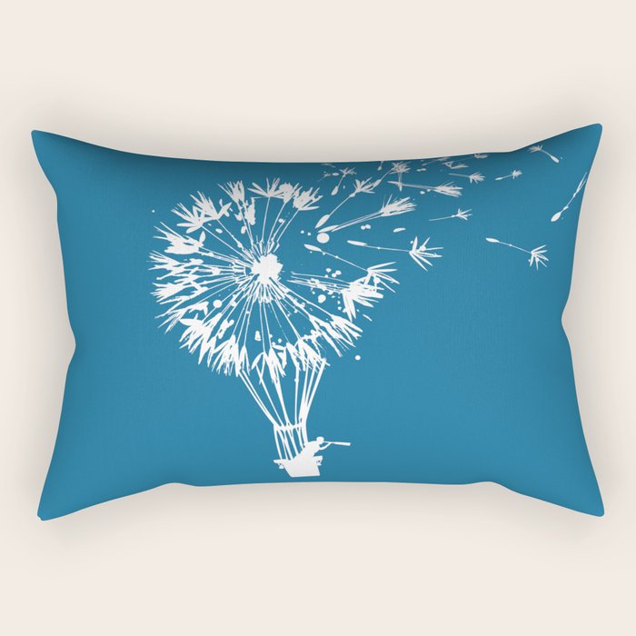 Going where the wind blows Rectangular Pillow Gallery Image 2