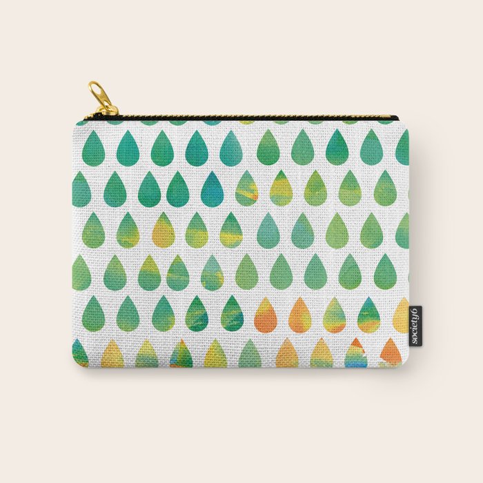 Monsoon Rain Carry All Pouch Gallery Image 1