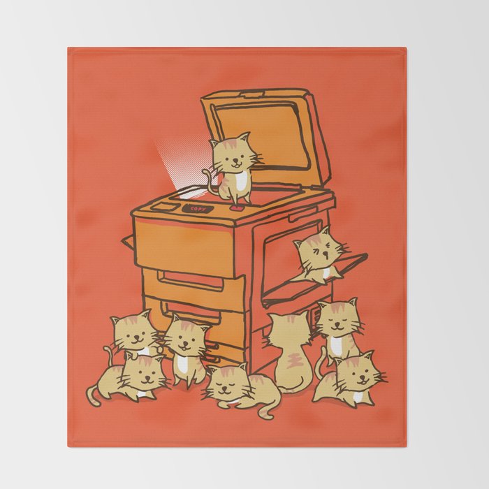 The Original Copycat Throw Blanket Gallery Image 2