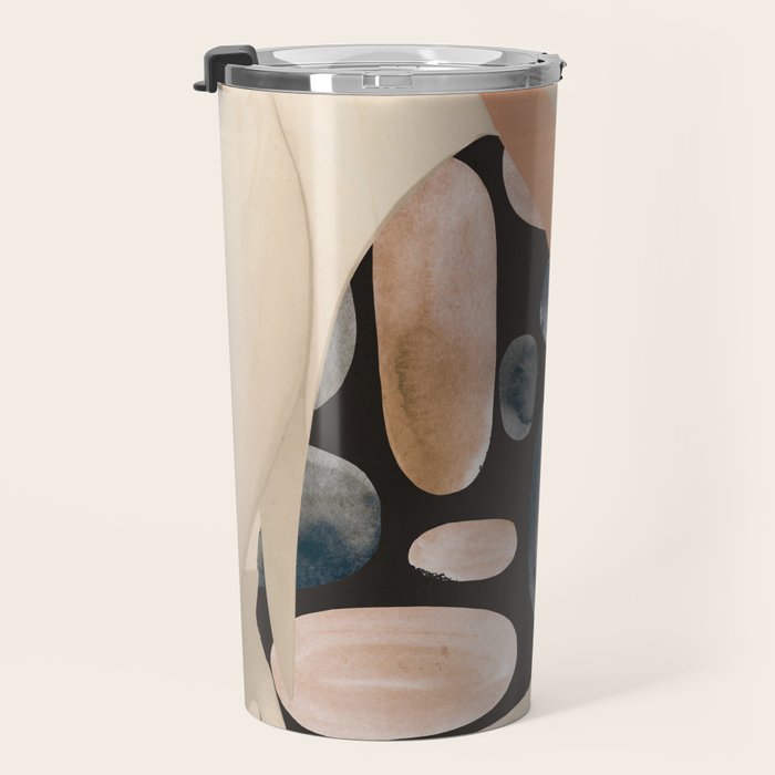 Abstract Art Female Figure 32 Travel Mug Gallery Image 3