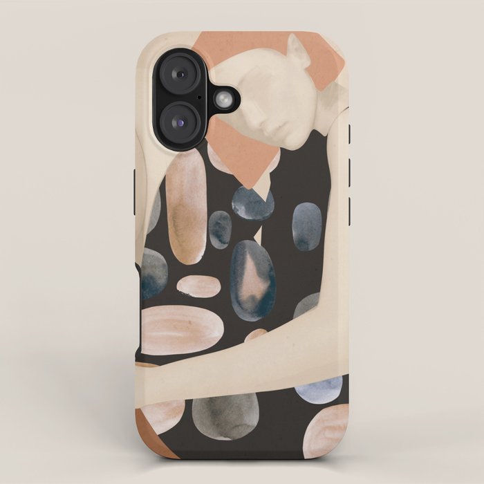 Abstract Art Female Figure 32 iPhone Case Gallery Image 1