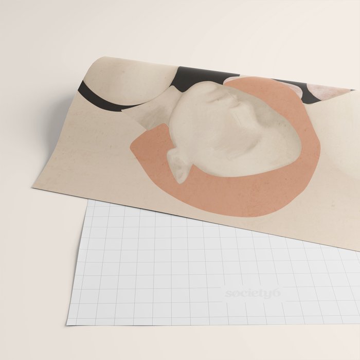 Abstract Art Female Figure 32 Wrapping Paper Gallery Image 2