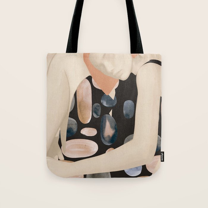 Abstract Art Female Figure 32 Tote Bag Gallery Image 1