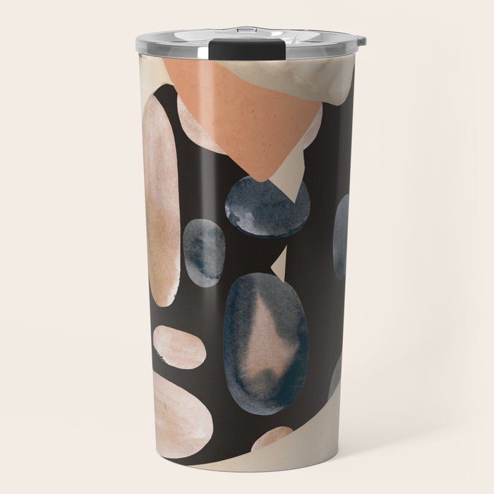 Abstract Art Female Figure 32 Travel Mug Gallery Image 1