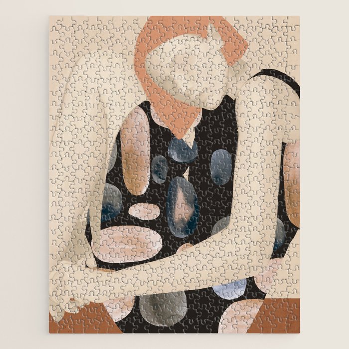 Abstract Art Female Figure 32 Jigsaw Puzzle Gallery Image 1