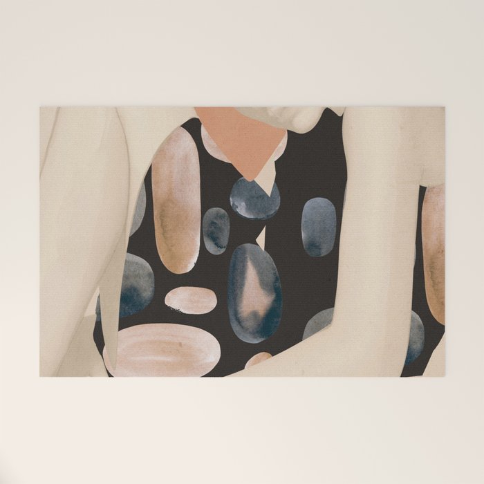 Abstract Art Female Figure 32 Welcome Mat Gallery Image 1