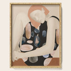 Abstract Art Female Figure 32 Serving Tray Gallery Image 1