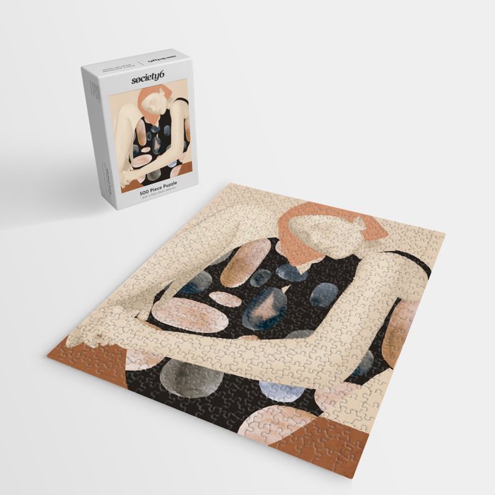 Abstract Art Female Figure 32 Jigsaw Puzzle Gallery Image 2
