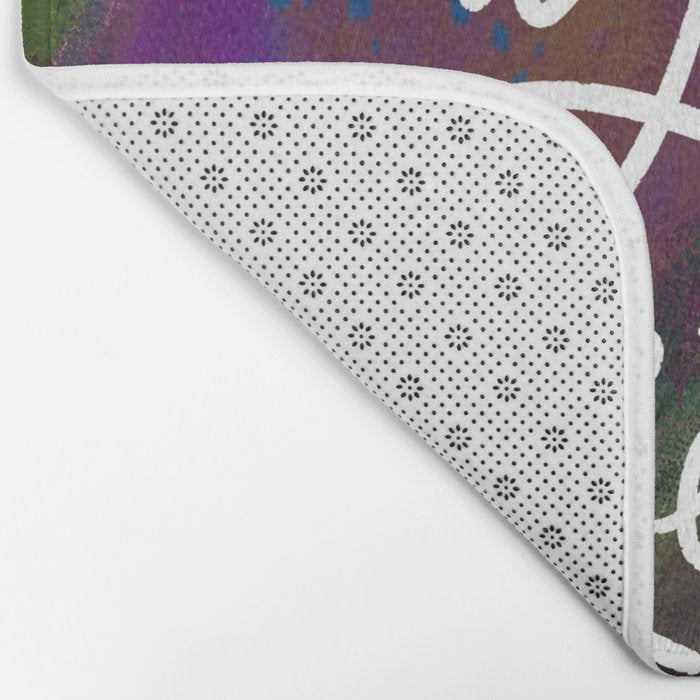 Stevie Nicks Quote - Don't be a Lady, Be a Legend Bath Mat Gallery Image 2