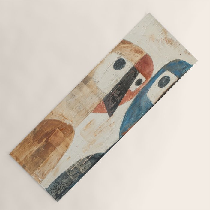 Bird Duality II Yoga Mat Gallery Image 1