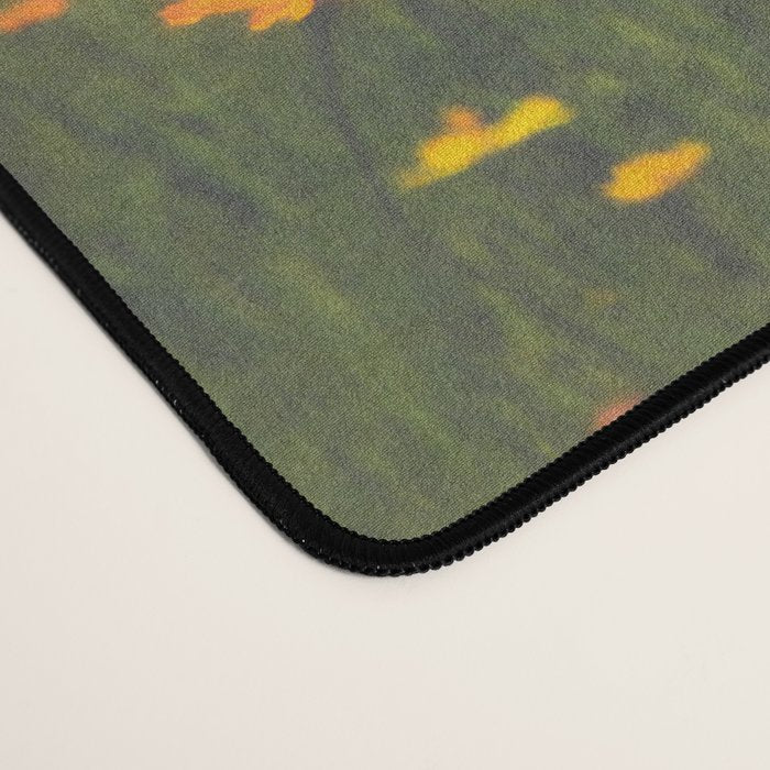 Dreaming in a Summer Field - boho nature wildflower photograph Desk Mat Gallery Image 4