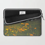 Dreaming in a Summer Field - boho nature wildflower photograph Laptop Sleeve Gallery Image 2