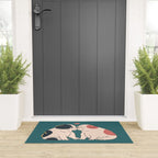 English Bulldog Kisses Welcome Mat Gallery Image 3
