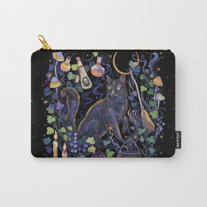 Black Cat Carry All Pouch Gallery Image 1